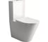 Напольная пристенная чаша унитаза Ceramicanova HIGHLIGHT Rimless CN1802-B 7
