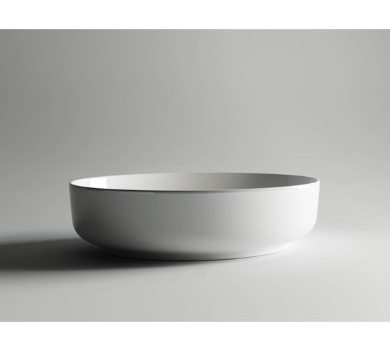 Накладной умывальник чаша Ceramicanova Element овальная 550х400х140 мм CN5002