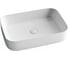 Накладной умывальник чаша Ceramicanova Element прямоугольная, 600х420х140 мм CN5004 1
