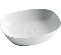 Накладной умывальник чаша Ceramicanova Element овальная, 500х380х140 мм CN5005