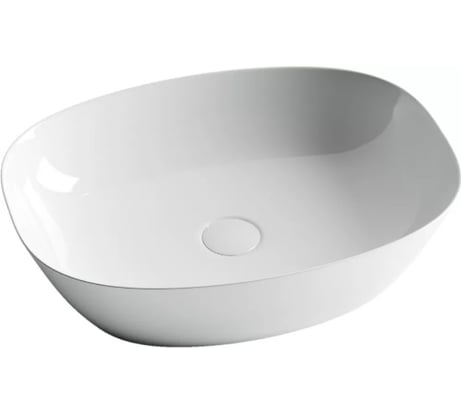 Накладной умывальник чаша Ceramicanova Element овальная, 500х380х140 мм CN5005