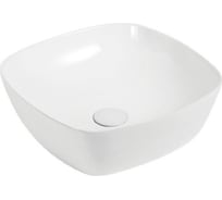 Накладной умывальник чаша Ceramicanova Element квадратная, 400х400х140 мм CN5006