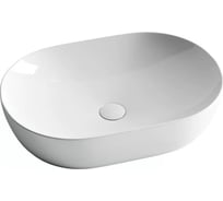 Накладной умывальник чаша Ceramicanova Element овальная, 600х415х135 мм CN5009