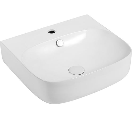 Накладной умывальник Ceramicanova Element пристенный, 490х445х145 мм CN5011 1