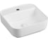 Накладной умывальник чаша Ceramicanova Element 390х390х140 мм CN5014 1