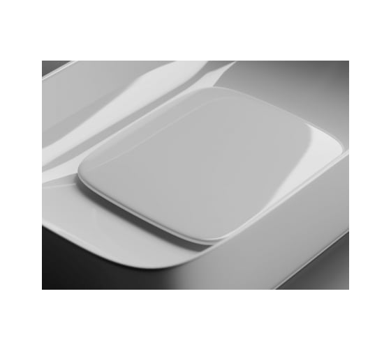 Накладной умывальник чаша Ceramicanova Element прямоугольная, 600х375х145 мм CN5021