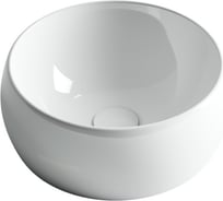 Накладной умывальник чаша Ceramicanova Element круглая, 395х395х155 мм CN6001