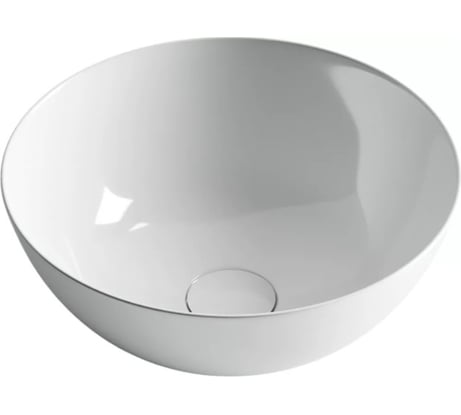 Накладной умывальник чаша Ceramicanova Element круглая, 358х358х155 мм CN6002