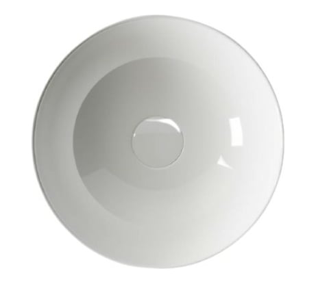 Умывальник чаша Ceramicanova Element накладная, круглая, 355х355х125 мм CN6005