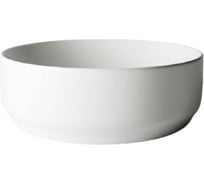 Умывальник чаша Ceramicanova Element накладная, круглая, цвет белый матовый 355х355х125 мм CN6006