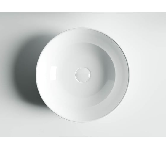 Умывальник чаша Ceramicanova Element накладная, круглая 415х415х135 мм CN6013