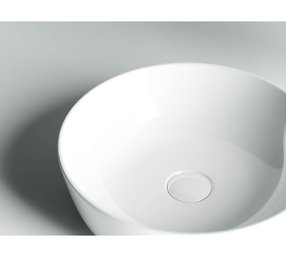 Умывальник чаша Ceramicanova Element накладная, круглая 415х415х135 мм CN6013