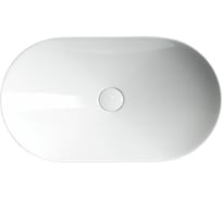 Умывальник чаша Ceramicanova Element накладная, овальная 620х360х145 мм CN6015