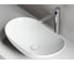 Умывальник чаша Ceramicanova Element накладная, овальная 620х360х145 мм CN6015 5