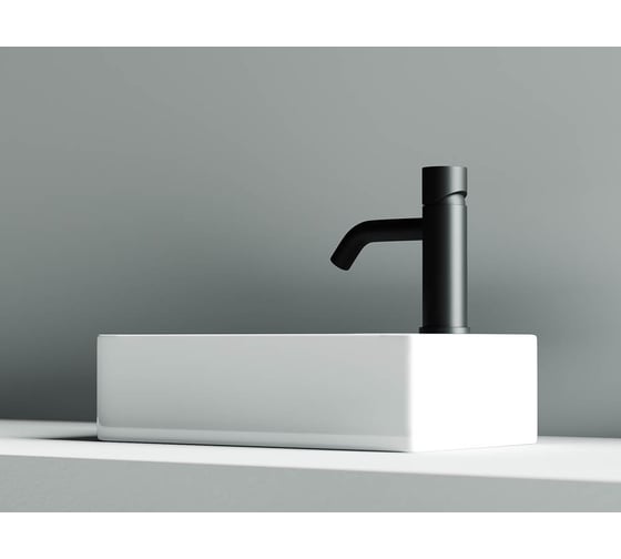 Умывальник Ceramicanova Element накладной, прямоугольный 375х215х100 мм CN5007