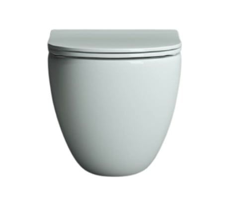 Подвесной унитаз Ceramicanova MONO Rimless с крепежом, с сиденьем-крышкой с микролифтом CN1905