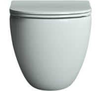 Подвесной унитаз Ceramicanova PEARL Rimless с крепежом, с сиденьем-крышкой с микролифтом CN8001