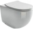 Напольный пристенный унитаз-соло Ceramicanova METROPOL Rimless CN4004 1