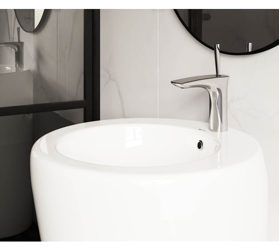 Умывальник Ceramicanova моноблок, 1 отверстие под смеситель CN1807
