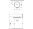 Накладная раковина Bocchi Venezia - D40 см, цвет глянец синий 1120-010-0125 3