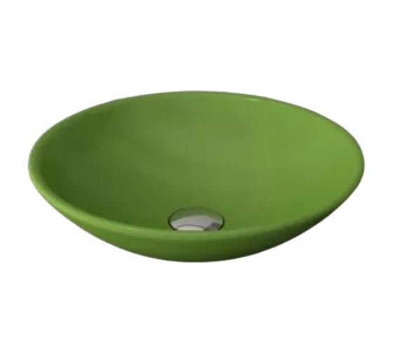 Раковина Bocchi Lucca D400 H100 без перелива, зеленая 1120-022-0125 1