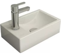 Накладная раковина Bocchi Milano 37 см, левая, белая 1418-001-0126