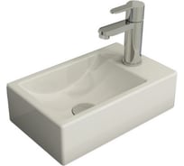 Накладная раковина Bocchi Milano 37 см, правая, белая 1419-001-0126