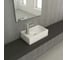 Накладная раковина Bocchi Milano 37 см, правая, белая 1419-001-0126 2