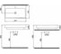 Накладная раковина Bocchi Scala Arch 800х480, 1 отверстие под смеситель, белый 1078-001-0126 5