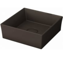 Раковина Bocchi Vessel размер 38x38 см, с керамической крышкой, цвет матовый коричневый 1173-025-0125