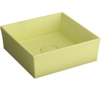 Раковина Bocchi Vessel размер 38x38 см, с керамической крышкой, цвет матовый желтый 1173-026-0125