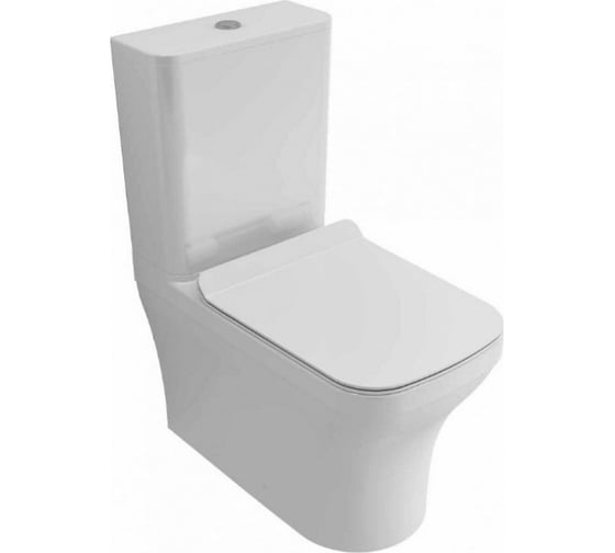 Напольный унитаз Bocchi Scala безободковый, сиденье А0322, белый 1480-064-0129