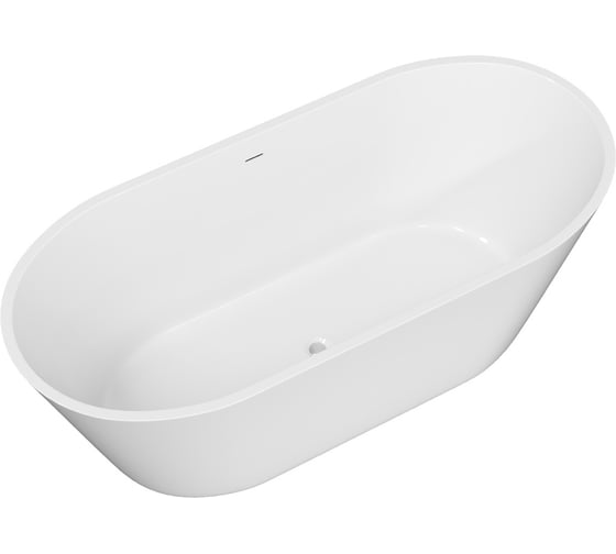 Ванна акриловая отдельностоящая Teymi  Solli Pro 170х75х60 белая T130201 ЦБ-00270329