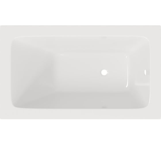 Ванна акриловая Teymi Helmi Pro 120х70х39 см, белая T30101 1221047 ЦБ-00270325 1