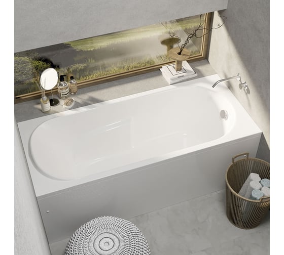 Ванна ALBA SPA Arabella прямоугольная, 170x75 ВПР0110000100