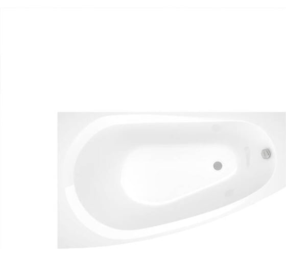 Ванна ALBA SPA Baline асимметричная, левая, 150x90 ВАС013000Л100