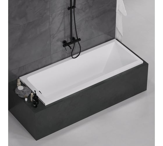 Ванна ALBA SPA Gamma прямоугольная, 150x70 ВПР0220200100