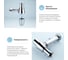 Напольная раковина отдельностоящая Wellsee Coquillage в наборе 4 в 1, раковина-моноблок из акрила, цвет матовый белый 20213143R 9