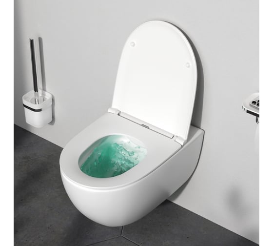 Подвесной унитаз AM.PM Awe Plus FlashClean C111700BWH
