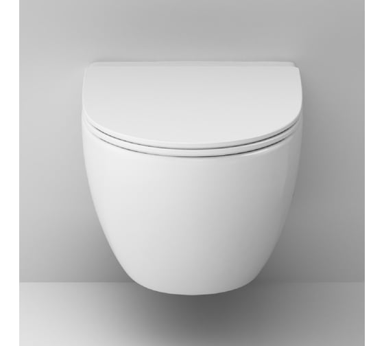 Подвесной унитаз AM.PM Awe Plus FlashClean C111700BWH