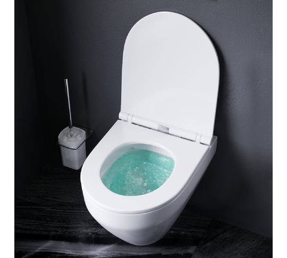 Подвесной унитаз AM.PM Spirit V2.0 Plus FlashClean C701700BWH
