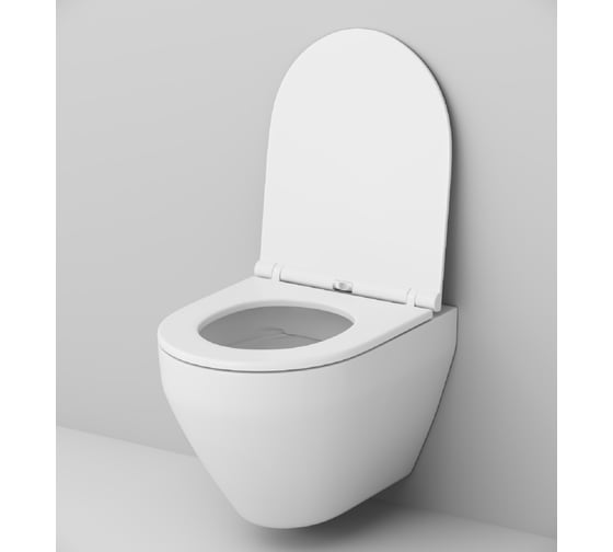 Подвесной унитаз AM.PM Spirit V2.0 Plus FlashClean C701700BWH