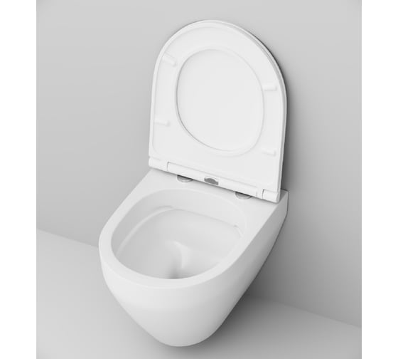Подвесной унитаз AM.PM Spirit V2.0 Plus FlashClean C701700BWH