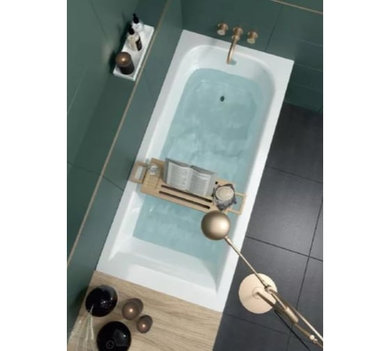 Ванна Creto Venezia 150х70 пустая, литой мрамор 1-1111