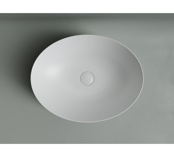 Умывальник чаша Ceramicanova Element накладная, овальная 520х395х130 мм CN6017
