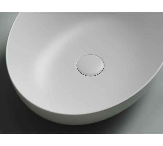 Умывальник чаша Ceramicanova Element накладная, овальная 520х395х130 мм CN6017