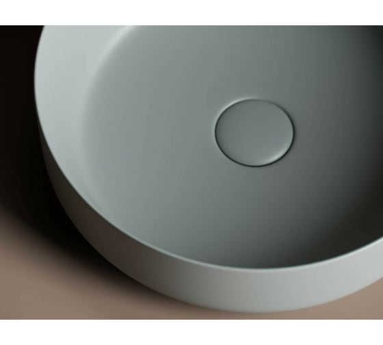 Умывальник чаша Ceramicanova Element накладная, цвет антрацит матовый 390х390х120 мм CN6022MH