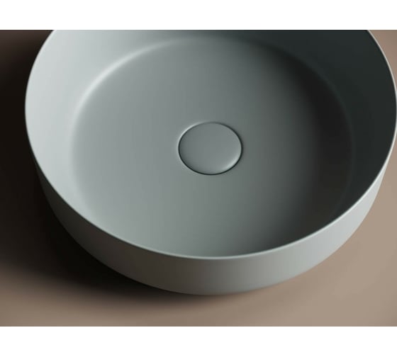 Умывальник чаша Ceramicanova Element накладная, цвет антрацит матовый 390х390х120 мм CN6022MH