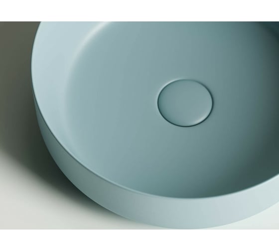 Умывальник чаша Ceramicanova Element накладная, круглая цвет зеленый матовый 390х390х120 мм CN6022MLG