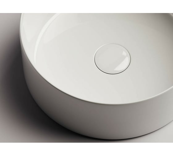 Умывальник чаша Ceramicanova Element накладная, круглая 358х358х137 мм CN6032